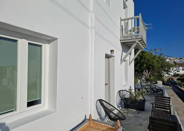 Gazia Sea View House - شقة Mykonos Town