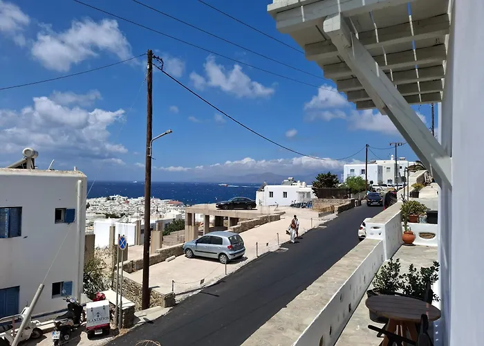Gazia Sea View House - شقة Mykonos Town